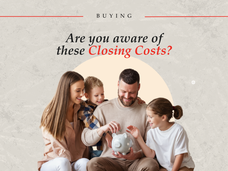 Toronto Realty Blog Post - Are you Aware of these Closing Costs? - featuring a family saving money